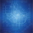 Architectural background. Part of architectural project
