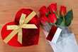 Red roses and chocolates