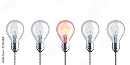 Illustration: Glühbirne, Glühlampe, Strom, Energie Glühbirne, Glühlampe, Strom, Energie