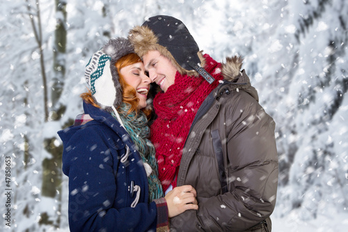 Photo: winter paar winter paar