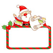 Santa Claus mascot the event activity. Christmas Character Desig