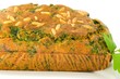 Cake salato con spinaci e pinoli