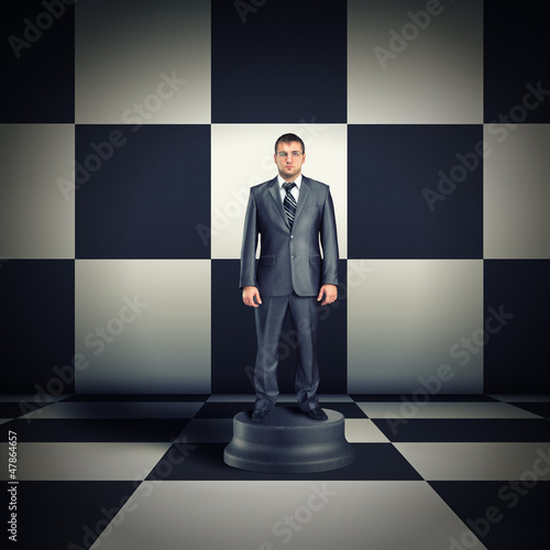 Photo: Figurine of businessman Figurine of businessman