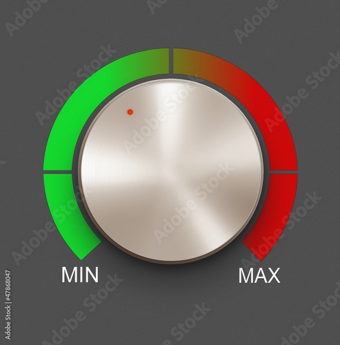 Illustration: Volume knob Volume knob