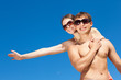 Photo: Happy Young Couple Together On The Beach Happy Young Couple Together On The Beach
