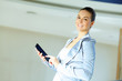 portrait of a confident young businesswoman