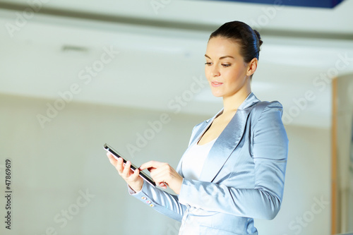 Photo: portrait of a confident young businesswoman portrait of a confident young businesswoman