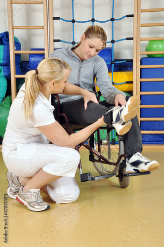 Photo: Physiotherapeutische Behandlung Physiotherapeutische Behandlung