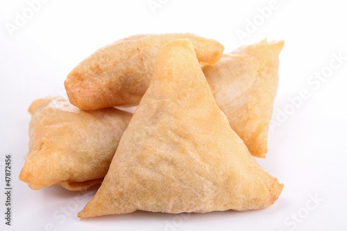 Photo: isolated samosa isolated samosa