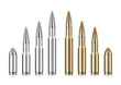 Set of bullets