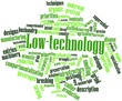 Word cloud for Low-technology