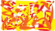 Orange and Red Abstract