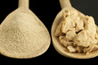 Backzutat Trockenhefe und frische Hefe