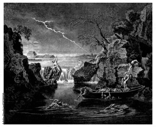 Illustration: The Flood - Le Déluge - Die Sintflut The Flood - Le Déluge - Die Sintflut