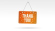 Thank You Store Sign