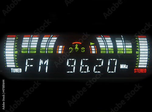 Photo: FM radio equalizer FM radio equalizer