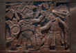 Ancient Mayan stone carving