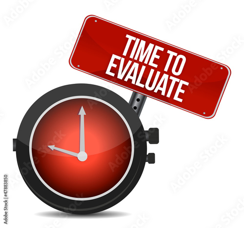Illustration: Time for Evaluate concept Time for Evaluate concept