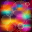 Bright lights bokeh. Vector illustration.