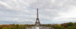 Tour Eiffel in Paris, panoramic View