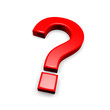 Red question mark