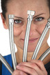 Female plumber