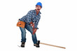 Injured  laborer