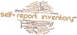 Word cloud for Self-report inventory