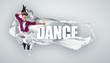 Modern style dancer