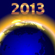 2012　宇宙　地球　日の出