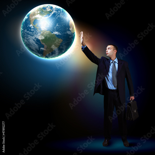 Photo: Modern technology in business Modern technology in business