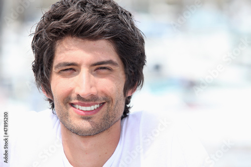 Photo: Handsome smiling man Handsome smiling man