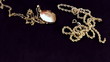 Jewelry on black velvet