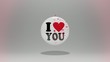 I love you.