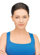beautiful woman in casual clothes