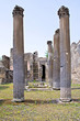 Antique columns in Pompeii