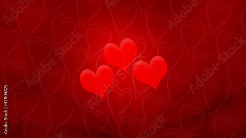 Illustration: Valentines Creative Background Valentines Creative Background