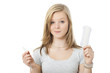 Sanitary or tampon - Binde oder Tampon