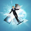 Modern technology illustration