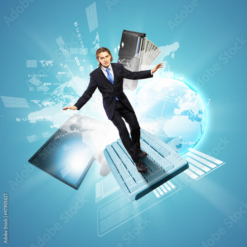 Photo: Modern technology illustration Modern technology illustration