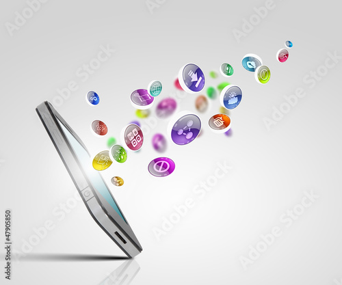 Illustration: modern technology media modern technology media