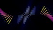 futuristic video with moving objects and lights – loop HD