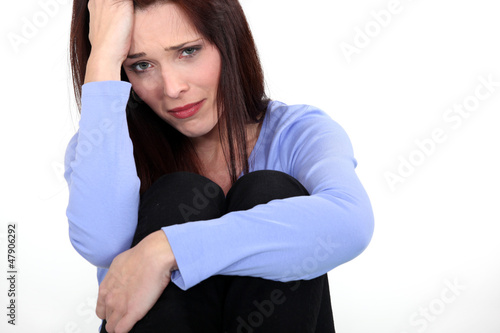 Photo: Woman crying Woman crying