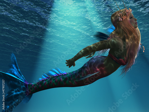 Illustration: Mermaid of the Sea Mermaid of the Sea