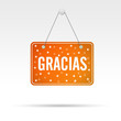 Thank You Hanging Store Sign