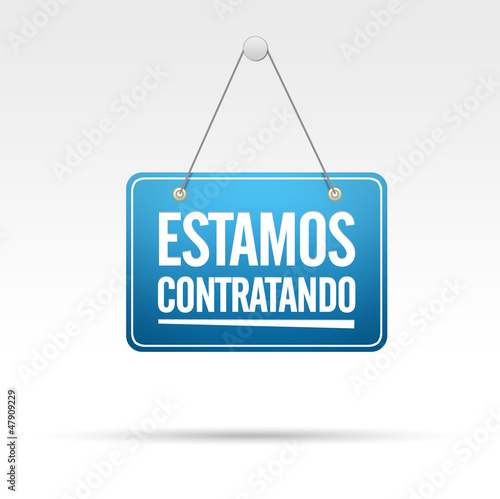 Illustration: We Are Hiring Store Sign We Are Hiring Store Sign