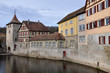 Schwäbisch Hall - Sulfersteg und Sulferturm
