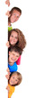 happy siblings