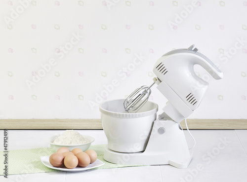 Photo: Electric mixer for bake your bread or dessert Electric mixer for bake your bread or dessert