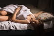Photo: Sensual girl sleeping in the bedroom Sensual girl sleeping in the bedroom